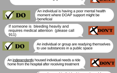 When to Call DOAP (and when NOT to call DOAP)